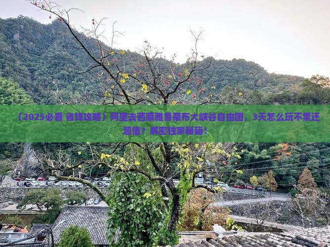 阿里去西藏雅鲁藏布大峡谷自由团