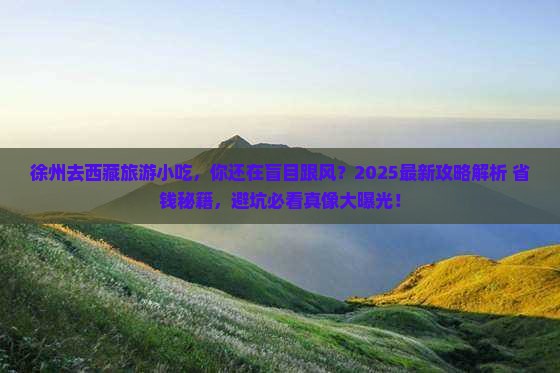 徐州去西藏旅游小吃