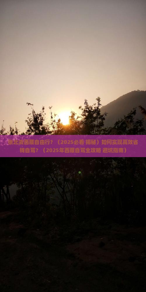 张北去西藏自由行