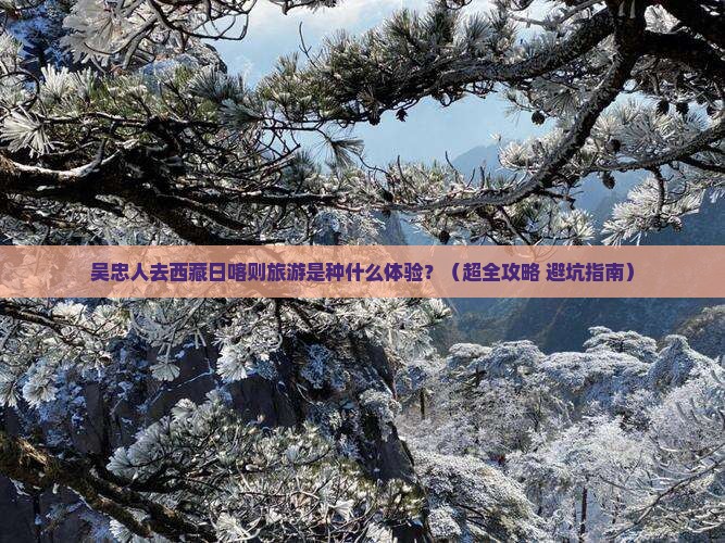 吴忠去西藏日喀则大型旅游团