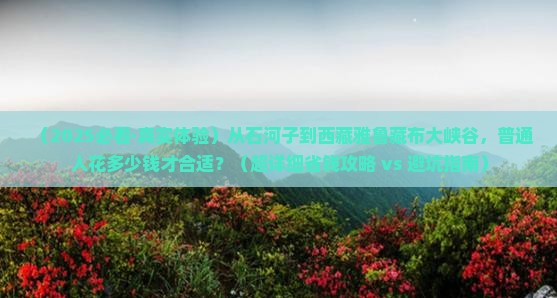 石河子去西藏雅鲁藏布大峡谷旅游