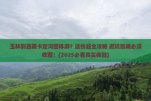 玉林到西藏卡定沟团体旅游