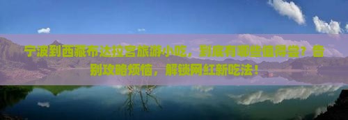宁波到西藏布达拉宫旅游小吃