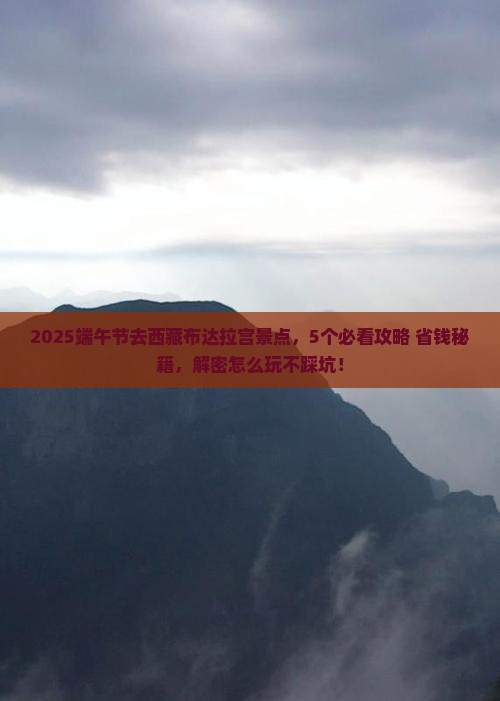 端午节去西藏布达拉宫景点