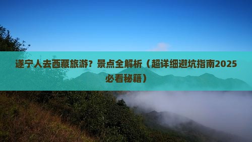 遂宁去西藏景点