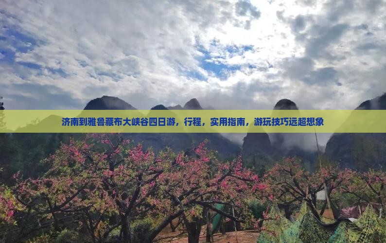 济南到西藏雅鲁藏布大峡谷四日游