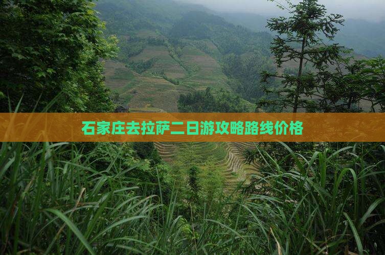 石家庄去西藏拉萨二日游