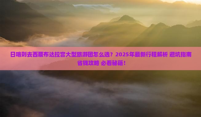日喀则去西藏布达拉宫大型旅游团