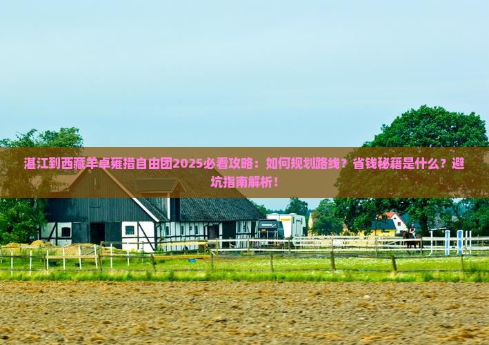湛江到西藏羊卓雍措自由团