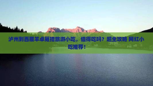 泸州到西藏羊卓雍措旅游小吃