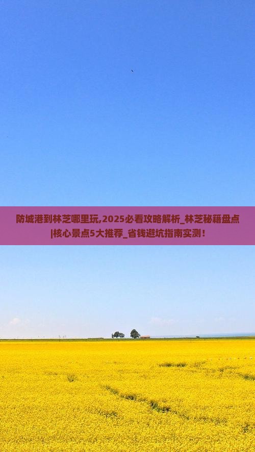 防城港到西藏林芝哪里玩
