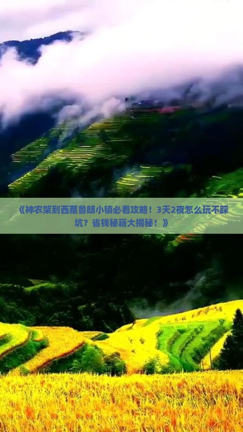 神农架去西藏鲁朗小镇哪里玩
