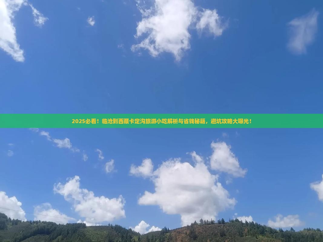 临沧到西藏卡定沟旅游小吃