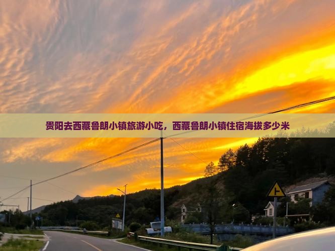 贵阳去西藏鲁朗小镇旅游小吃