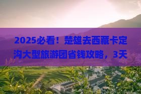 楚雄去西藏卡定沟大型旅游团