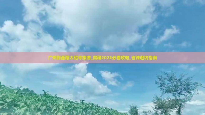 广州到西藏大昭寺旅游