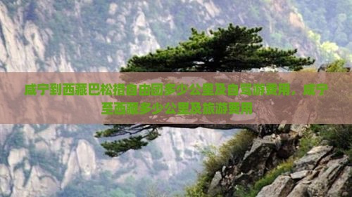 咸宁到西藏巴松措自由团