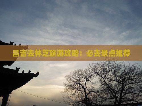 昌吉去西藏林芝景点