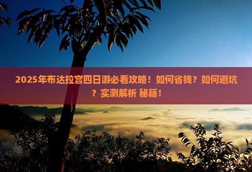 一月去西藏布达拉宫四日游