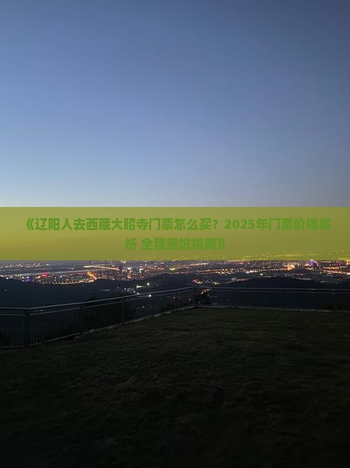 辽阳去西藏大昭寺门票