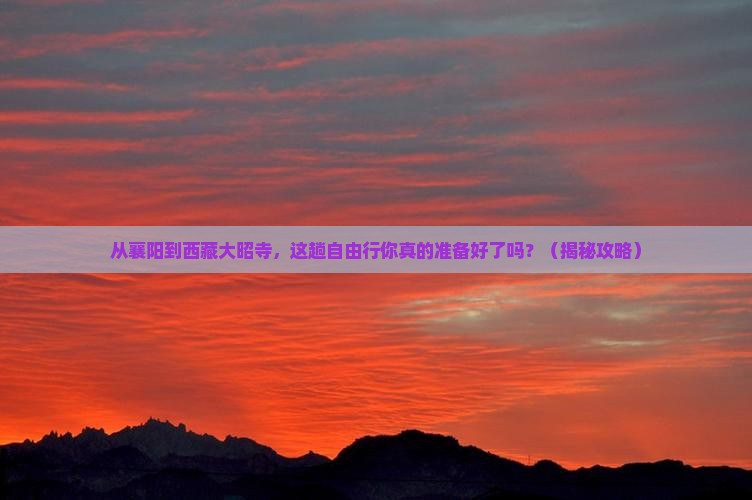 襄阳去西藏大昭寺自由行