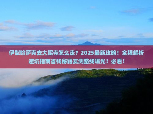 伊犁哈萨克去西藏大昭寺攻略