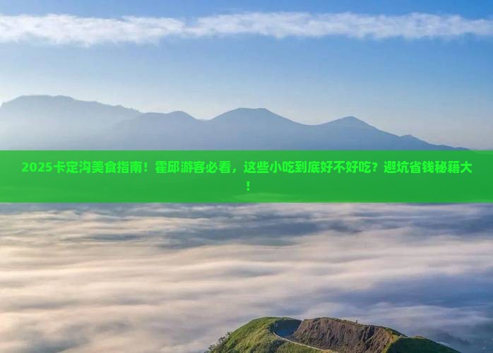 霍邱去西藏卡定沟旅游小吃
