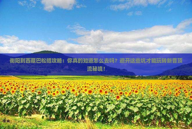 衡阳到西藏巴松措攻略