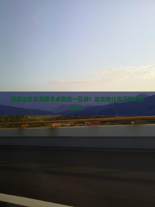 和县去西藏羊卓雍措一日