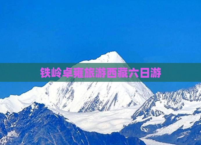 铁岭去西藏羊卓雍措六日游