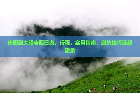 庆阳到西藏大昭寺四日游