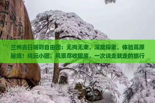 兰州去西藏日喀则自由团