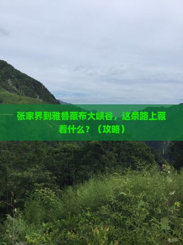 张家界到西藏雅鲁藏布大峡谷必去地