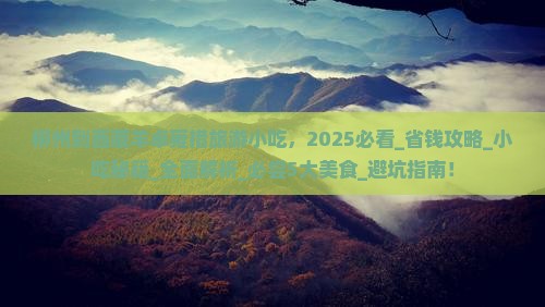 柳州到西藏羊卓雍措旅游小吃