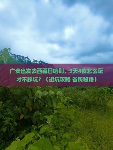 广安到西藏日喀则个人游