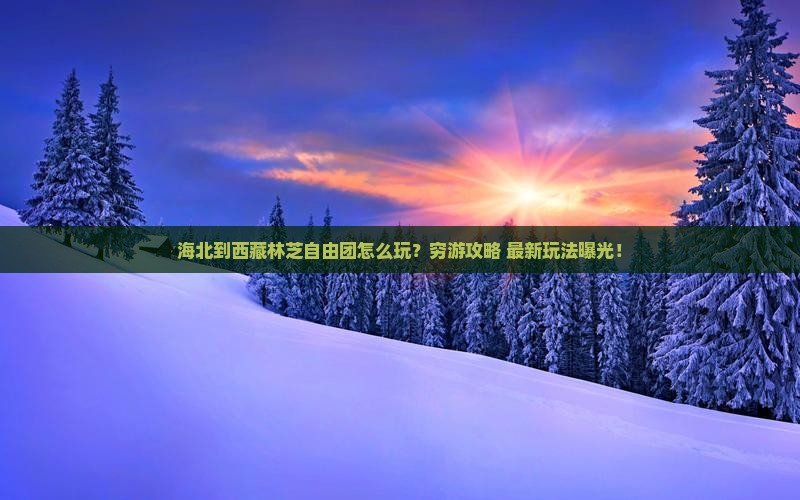 海北到西藏林芝自由团