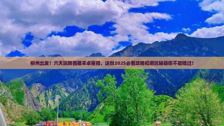 柳州到西藏羊卓雍措六日游