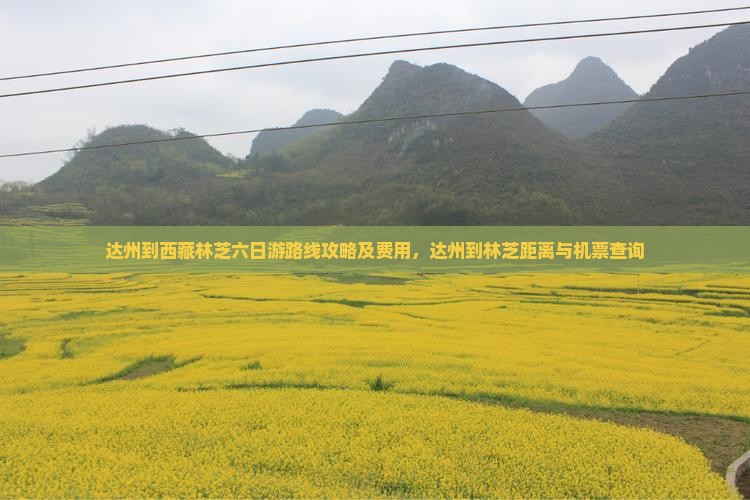 达州到西藏林芝六日游
