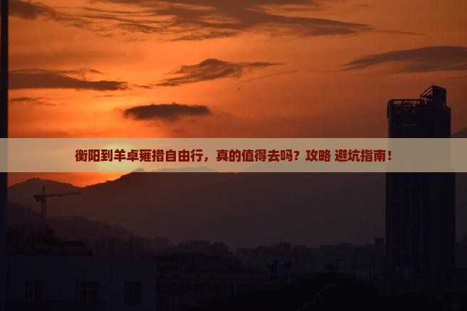 衡阳到西藏羊卓雍措自由行