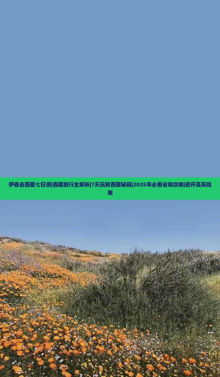 伊春去西藏七日游