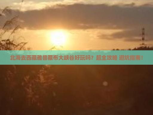 北海去西藏雅鲁藏布大峡谷旅行社