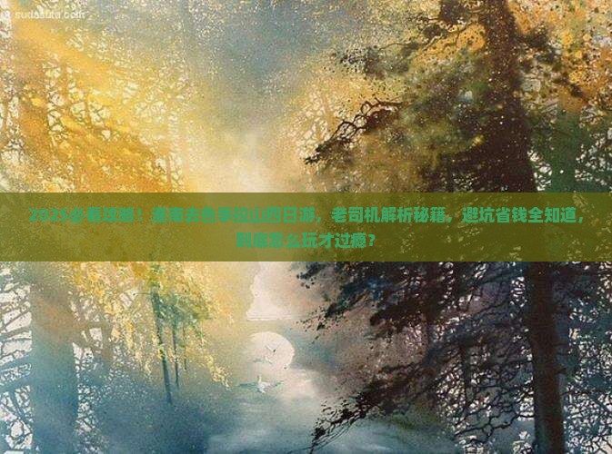 淮南去西藏色季拉山四日游