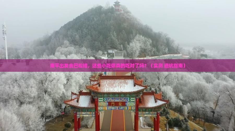南平到西藏巴松措旅游小吃