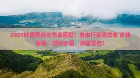 吐鲁番去西藏羊卓雍措自由团