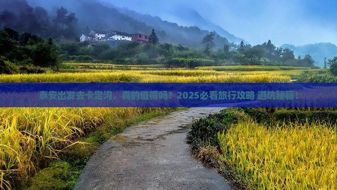 泰安去西藏卡定沟旅游