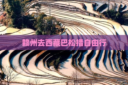 赣州去西藏巴松措自由行