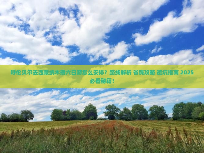 呼伦贝尔去西藏纳木措六日游