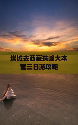 塔城去西藏珠峰大本营三日游
