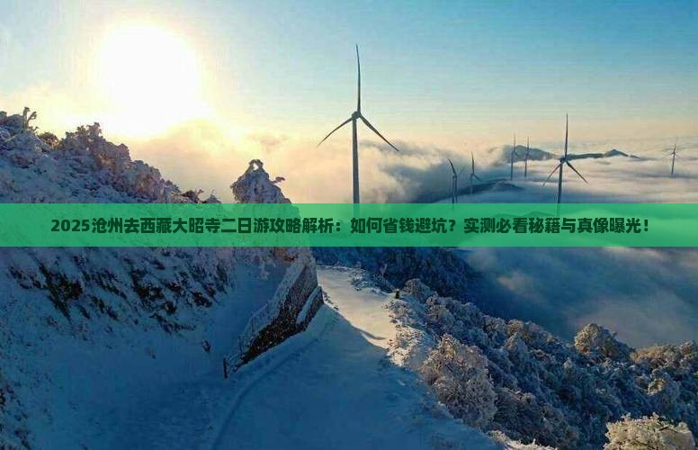 沧州去西藏大昭寺二日游
