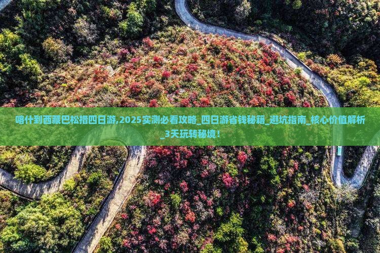 喀什到西藏巴松措四日游